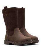 Clarks Водоустойчиви ботуши Astrol с цип Тъмнокафяв