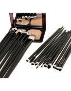 CLASSY BLACK Комплект четки за грим 20 броя