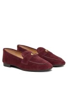 Coach Дамски мокасини - Merlot - естествена кожа