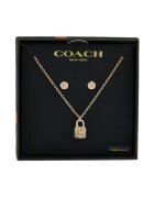 Coach Комплект бижута за дами - колие и обеци
