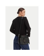 COCCINELLE Дамска чанта - естествена кожа - черна - One Size INTL