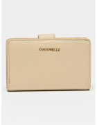 COCCINELLE Кожен портфейл - Бежов