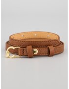 COCCINELLE Кожен семпъл колан C-Me - Кафяв
