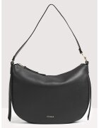 COCCINELLE Кожена чанта за рамо C-Easy - Черен