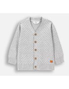 Coccodrillo Жилетка за момчета ZC4172202MBN-019 V-образно деколте сива памук