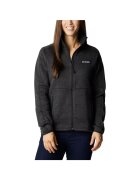 Columbia Дамски спортен топ От полар - Sweater Weather Full Zip Fleece 8933010 - Черен