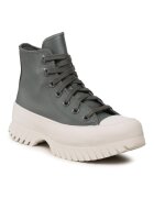 Converse Дамски маратонки - 302719150 - Еко кожа - Сиви
