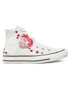 Converse Дамски обувки 304830587 - Текстил - Бели