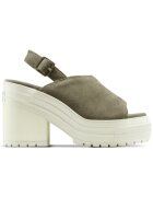 Converse Дамски сандали Chuck 70 De Luxe Heel Mule - зелени