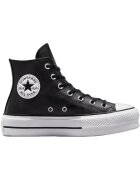 Converse Дамски спортни обувки с платформа Chuck Taylor All Star Lift Leather High Top 561675C19286