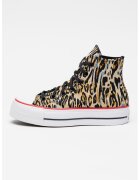 Converse Кецове Lift Hi с принт - Черен/Бежов