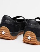 Converse Пантофки Run Star Mary Jane с велур Черен