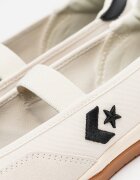 Converse Пантофки Run Star Mary Jane с велур Черен/Крем