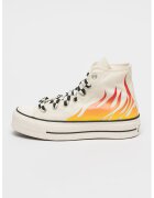Converse Платнени кецове Chuck Taylor All Star Lift с подсилен връх - Слонова кост/Оранжев
