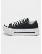 Converse Платнени кецове Lift с двойна платформа и нисък профил - Бял/Черен