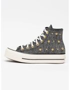 Converse Спортни обувки Chuck Taylor All Star Lift с платформа - Черен/Крем