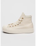 Converse Спортни обувки Chuck Taylor All Star Lift с платформа - Златист/Мръснобял