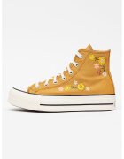 Converse Спортни обувки Chuck Taylor All Star Lift с висока платформа и флорални бродерии