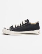 Converse Унисекс кецове Throwback под глезена Черен