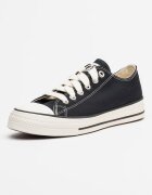 Converse Унисекс кецове Throwback под глезена Черен