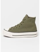 Converse Велурени кецове Chuck Taylor All Star Lift - Зелени аспержи