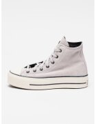 Converse Велурени кецове Chuck Taylor All Star с равна платформа - Бледа лила