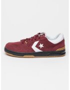Converse Велурени маратонки 1998 с лого - Бял/Бордо