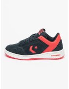 Converse Велурени спортни обувки с лого - Фуксия/Ултрамарин синьо