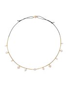 CORINA MARDARI 14K Gold-Filled Necklace With Pearls - Бял/Златист
