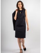 Couture de Marie Права рокля Kinga с джобове - Тъмносин