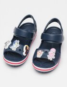 Crocs Аксесоар джибиц Светлорозов/Бял/Светлосин