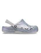 Crocs Бляскав крокс с отворена пета Сребрист