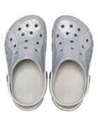 Crocs Бляскав крокс с отворена пета Сребрист