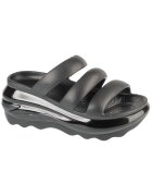 Crocs Дамски чехли - Classic Mega Crush Tripe Strap 209842 - Черен