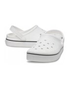 Crocs Дамски чехли - Crocband Of Court 208371 Сабо - Бял - Бял