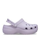 Crocs Дамски чехли Класическа платформа - Розов - Лилав