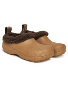 Crocs Дамски сабо Sepia 2EY - модел Classic Lined Shorty - кафяви