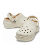Crocs Дамско изолиранио сабо - Classic Platform Lined 207938 Clog - Бял - Бял