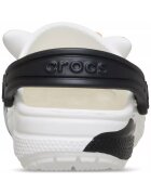 Crocs Детски чехли Classic Cow Glow бял Бял
