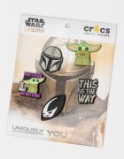Crocs Джибиц Jibbitz™ с дизайн на Mandalorian - 2 части Зелен/Черен