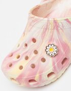 Crocs Джибиц Jibbitz™ с флорален дизайн Бял/Златист