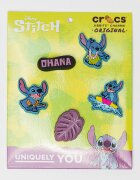 Crocs Джибиц с дизайн на Stitch Пастелносин/Прашен люляк