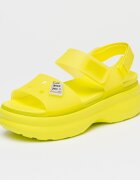 Crocs Джибиц с форма на бележник с надписи Светло сив/Бял
