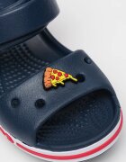Crocs Джибиц с форма на пица Сламеножълт/Тъмночервен
