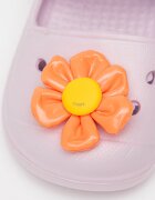 Crocs Джибиц с форма на цвете Сламеножълт/Мандарина