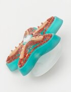 Crocs Джибиц с морска звезда Тюркоаз/Керемидено червено