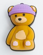 Crocs Джибиц Squishy Teddy Bear Персийски портокал/Лилав