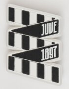 Crocs Джибиц™ с тема Juventus Бял/Черен