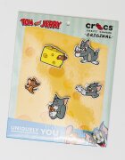 Crocs Джибиц™ с Tome&Jerry Светло сив/Бледожълт