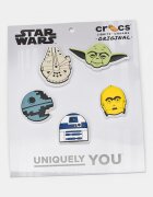Crocs Клипс Star Wars - 5 части Сламеножълт/Светлосин/Зелени аспержи